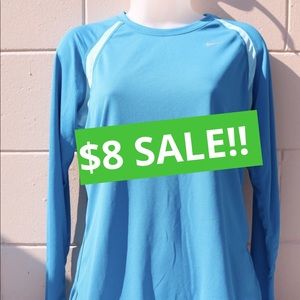 Nike Dri-FIT long sleeve top large